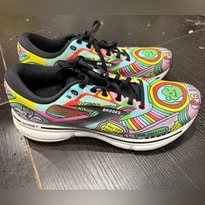 Brooks Wednesday Holmes x Ghost 15 Pride Mens 10.5 sneakers running shoes